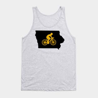 Iowa Bike IA Iowa Hawkeye Colors Tank Top